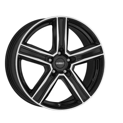 Felgi DEZENT kg dark 5x112 7x18 et22 black polished