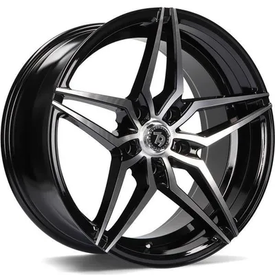 Felgi SEVENTY9 sv-a 5x112 8x18 et35 black front polished