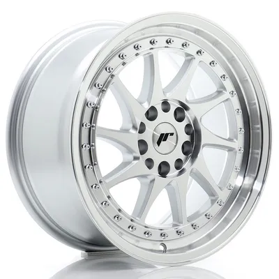 Felgi JAPAN RACING jr26 17x8 et35 5x100/114 silver machined face