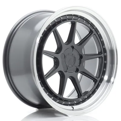 Felgi JAPAN RACING jr47 19x9.5 et15-35 5h blank hyper gray w/machined lip