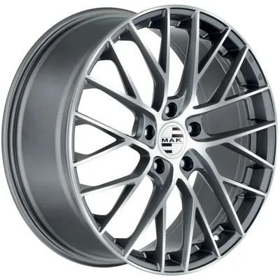 Felgi MAK monaco-d 5x130 11x19 et50 gun met-mirror face