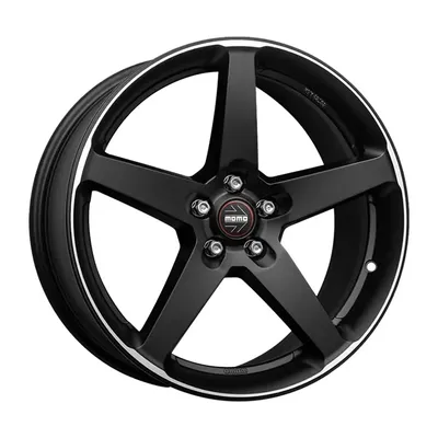 Felgi MOMO five 5x112 8.5x19 et45 black matt polish