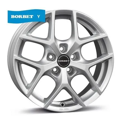 Felgi BORBET y 5x120 7x16 et40 crystal silver