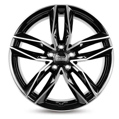 Felgi MAM rs3 8.5x19 5x112 et30 black front polish