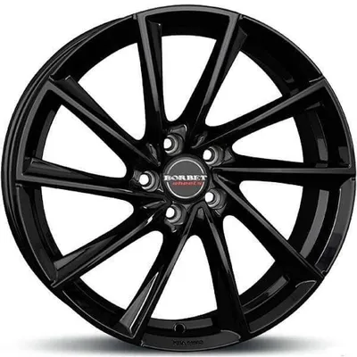 Felgi BORBET vtx 5x112 8.5x19 et47 black glossy