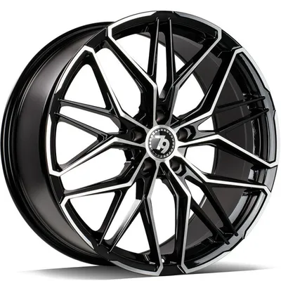 Felgi SEVENTY9 scf-j 5x112 8.5x19 et30 black front polished