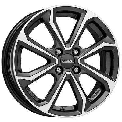 Felgi DEZENT kt dark 4x100 6x15 et47 gunmetal polished