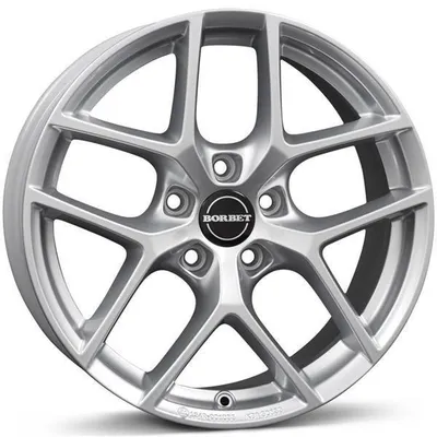 Felgi BORBET y 5x112 7x17 et40 crystal silver