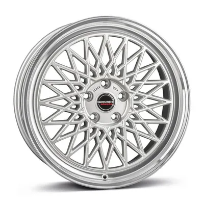Felgi BORBET b 5x120 8.5x19 et33 silver rim polished