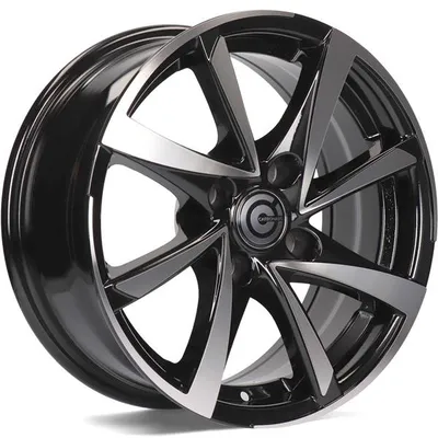 Felgi CARBONADO marseille 4x108 6.5x15 et25 black front polished