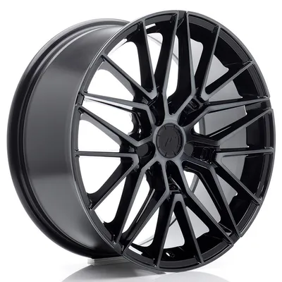 Jr wheels jr38 18x8 et40 5x108 black machined