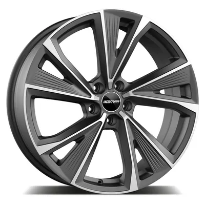Felgi GMP ITALIA evento 5x112 8x18 et45 matt anthracite diamond