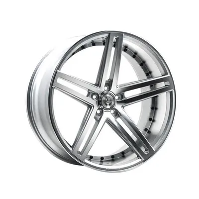 Felgi axe ex20 5x110 8.5x19 et40 silver polished face barrel