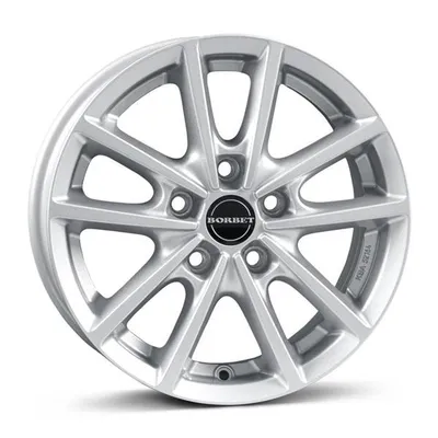 Felgi BORBET w 5x112 6x15 et43 crystal silver