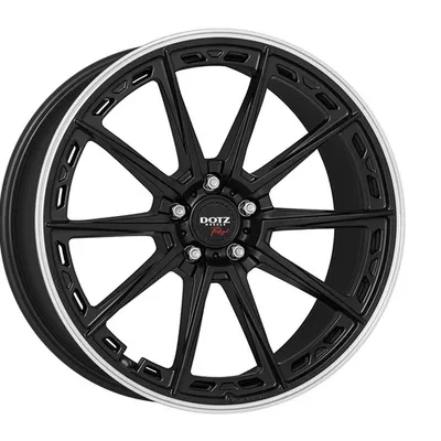 Felgi DOTZ sonoma dark 5x114.3 9.5x20 et45 black matt polished lip