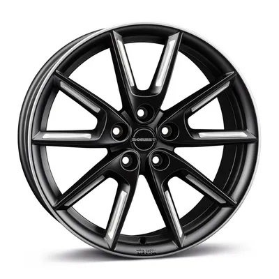 Felgi BORBET lx 5x112 8x19 et50 black matt silver spoke rim