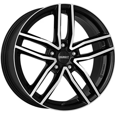 Felgi DEZENT tr dark 5x114.3 8.5x18 et38 black polished