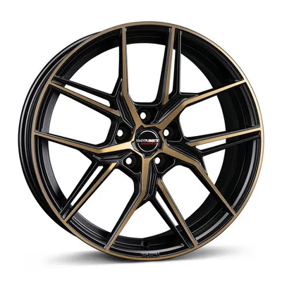Felgi BORBET qx 5x112 8.5x20 et45 black bronze matt