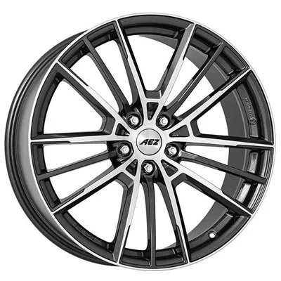 Felgi AEZ kaiman dark 5x108 8x18 et40 gunmetal polished
