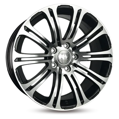 Felgi MAM b1 5x120 8x17 et45 black front polish