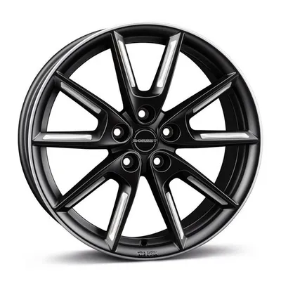 Felgi BORBET lx18 5x108 8x18 et45 black matt silver spoke rim