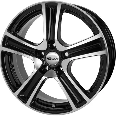Felgi rc-design rc19 4x100 5.5x15 et42 glossy black polished