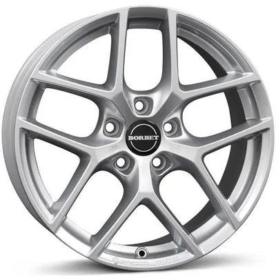 Felgi BORBET y 5x112 6.5x16 et43 crystal silver