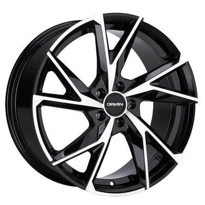 Felgi CARMANI 23 rudi 5x112 8x18 et39 black polish