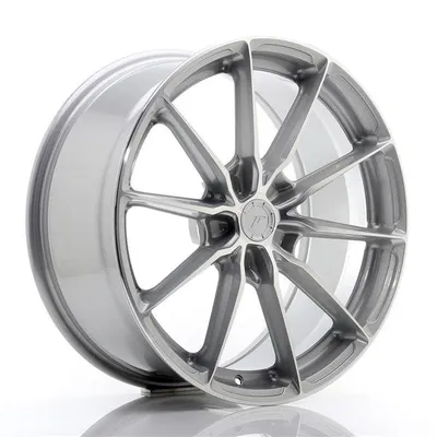 Felgi JAPAN RACING jr37 19x8.5 et20-45 5h blank silver machined face
