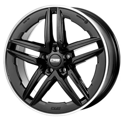Felgi CMS c29-aero 5x112 8.5x18 et56 diamond rim black gloss