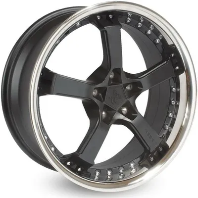 Felgi KESKIN kt10 5x100 9.5x19 et25 matt black steel lip
