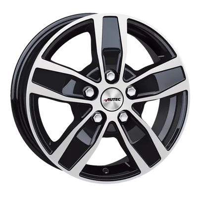 Felgi AUTEC quantro 6x120 7x17 et45 black polsihed