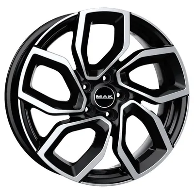 Felgi MAK apollo 5x110 7.5x17 et38 black mirror