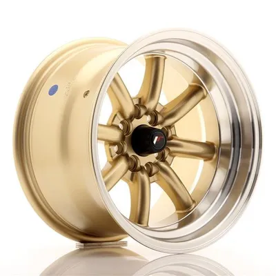 Felgi JAPAN RACING jr19 15x9 et-13 4x100/114 gold