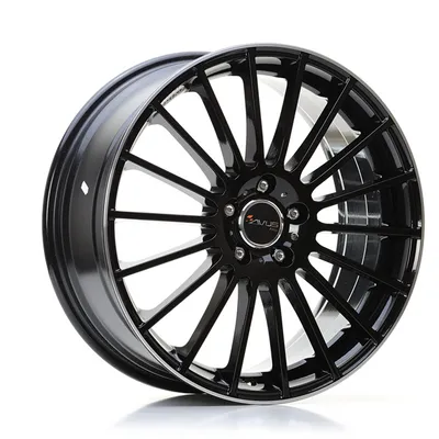 Felgi avus ac-m03 5x112 7.5x17 et35 black polished lip