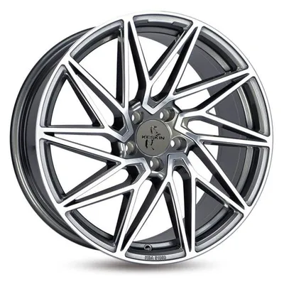 Felgi KESKIN kt20 5x112 8.5x19 et30 palladium front polish
