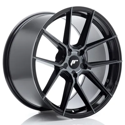 Felgi JAPAN RACING jr30 20x10 et20-48 5h blank black machined w/tinted face