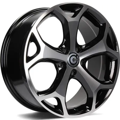 Felgi CARBONADO lasvegas 5x108 8x18 et50 black front polished