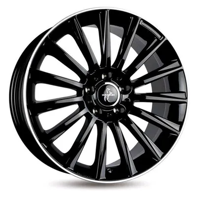 Felgi KESKIN kt18 5x112 8.5x19 et30 black lip polish