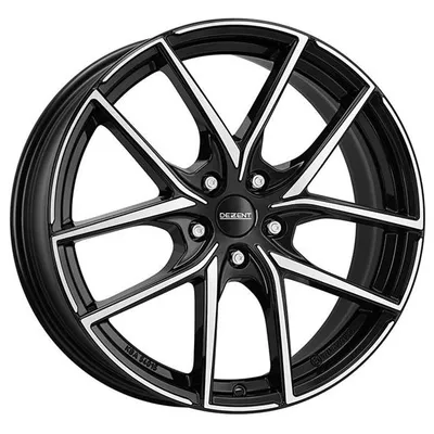 Felgi DEZENT to dark 5x108 8x19 et55 black polished