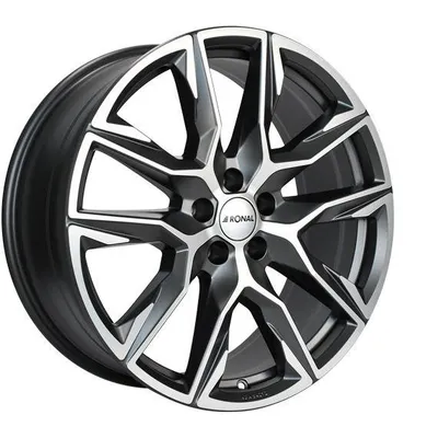 Felgi RONAL r71 5x112 8.5x20 et52 orbit grey matt front diamond cut
