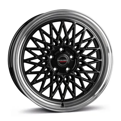 Felgi BORBET b 5x112 8.5x19 et45 black rim polished
