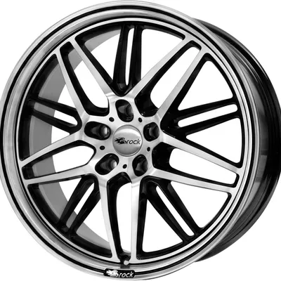 Felgi BROCK b28 5x114.3 8.5x19 et45 glossy black polished