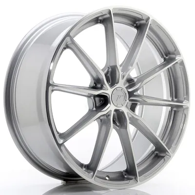 Felgi JAPAN RACING jr37 20x8.5 et35 5x112 silver machined
