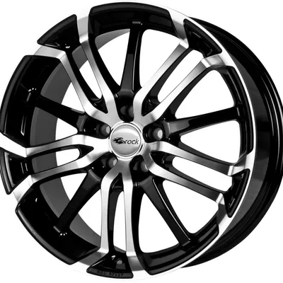 Felgi BROCK b26 5x108 8x18 et45 glossy black polished