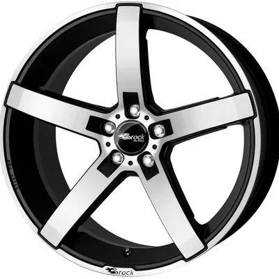 Felgi BROCK b35 5x120 8.5x19 et35 black matt polished