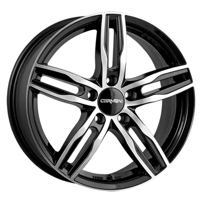 Felgi CARMANI 14 paul 5x114.3 7.5x17 et38 black polish