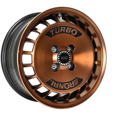 Felgi RONAL r10 4x100 7x15 et28 copper matt front diamond cut