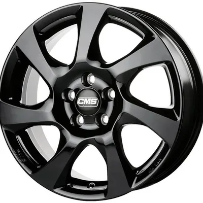 Felgi CMS c24 4x108 6.5x16 et47 black gloss
