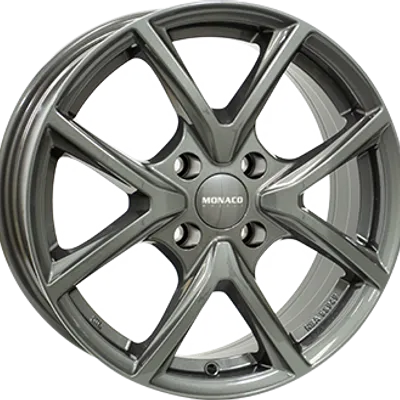 Felgi MONACO WHEELS cl2 4x100 6.5x16 et40 anthracite dark